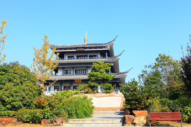 Antico punto panoramico ecologico culturale del fiume Huaihe