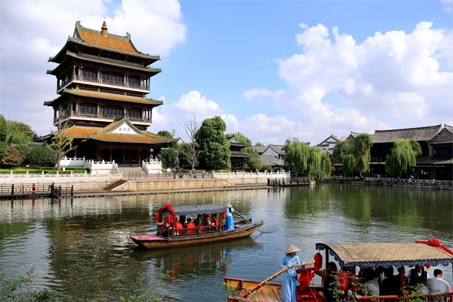 Zone panoramique de la ville antique de Taierzhuang
