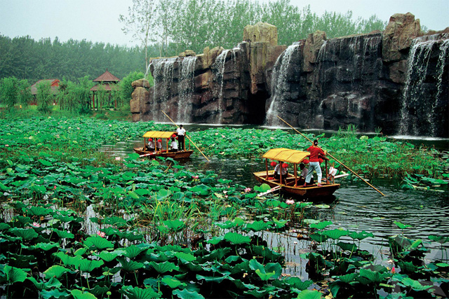 Zone touristique du lac Weishan, ville de Jining