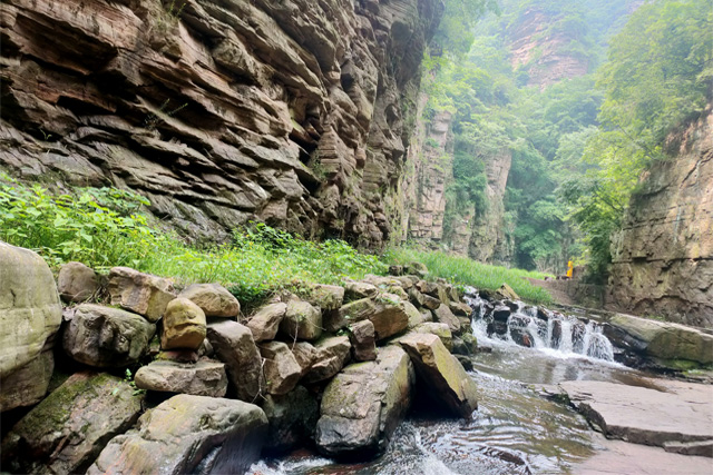 Zone panoramique du Grand Canyon de Longtan, ville de Luoyang