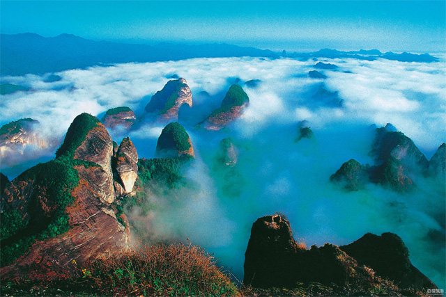 Lang Mountain Scenic Spot in Shaoyang City