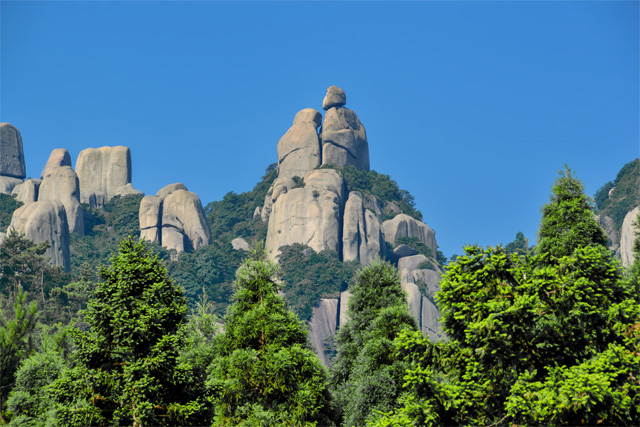 Taimu Mountain Tourist Area of Ningde City